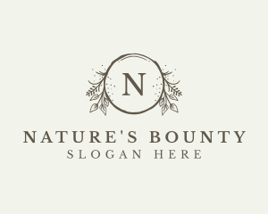 Natural Leaf Wellness  logo design