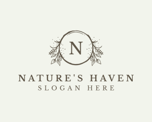 Natural Leaf Wellness  logo design