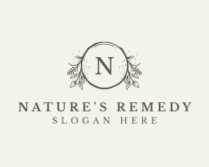 Natural Leaf Wellness  logo design