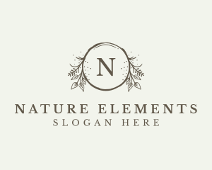 Natural Leaf Wellness  logo design