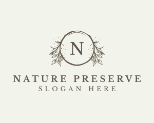 Natural Leaf Wellness  logo design