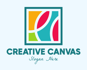 Colorful Artistic Curves logo