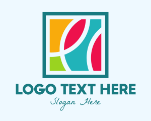 Color - Colorful Artistic Curves logo design