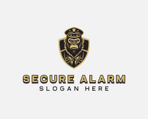 Gorilla Security Police logo design