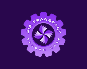 Mechanic Propeller Gear logo design