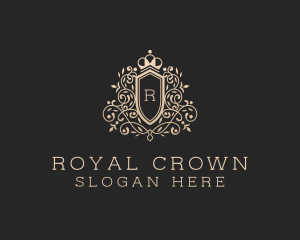 Royal Crown University logo design