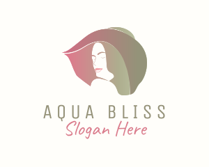 Fashion Woman Hat logo design