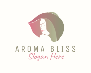 Fashion Woman Hat logo design