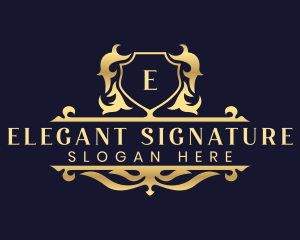 Elegant Luxury Insignia  logo design