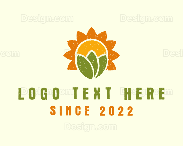 Sunflower Farm Garden Logo