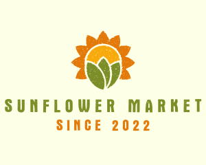 Sunflower Farm Garden logo design