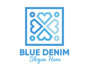 Blue Diamond Badge logo design