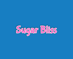 Sweet Cute Bubblegum logo design