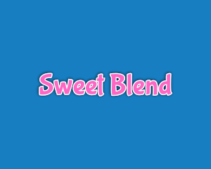 Sweet Cute Bubblegum logo design