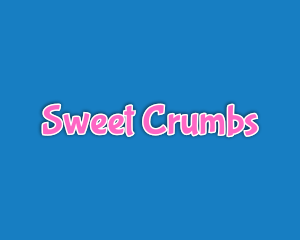 Sweet Cute Bubblegum logo design