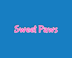 Sweet Cute Bubblegum logo design
