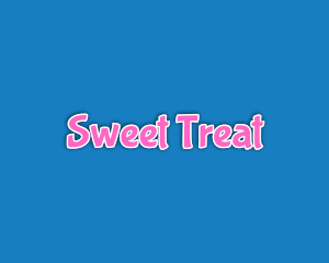 Sweet Cute Bubblegum logo design