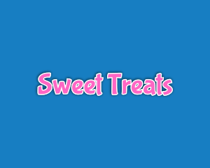 Sweet Cute Bubblegum logo design