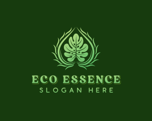 Eco Herbal Garden logo design