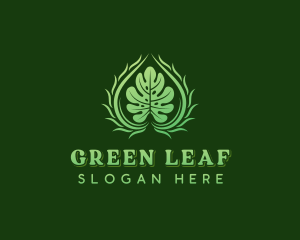 Eco Herbal Garden logo design