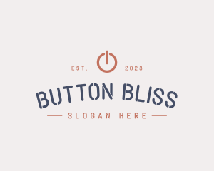 Electric Power Button  logo design