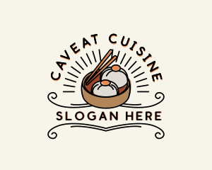 Dimsum Restaurant Cuisine logo design