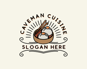Dimsum Restaurant Cuisine logo design