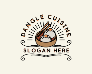 Dimsum Restaurant Cuisine logo design