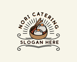 Dimsum Restaurant Cuisine logo design