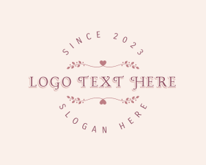 Dainty Feminine Badge Logo