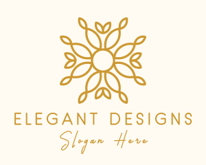 Autumn Organic Pattern logo design