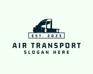 Truck Logistics Vehicle logo design