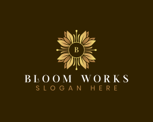 Botanical Florist Event logo design