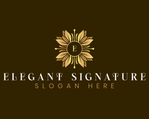 Botanical Florist Event logo design