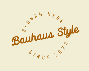 Styling Retro Brand logo design