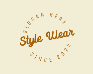 Styling Retro Brand logo design