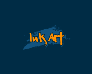 Urban Art Painting Business logo design