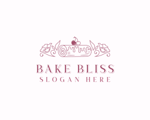 Cherry Cake Baking logo design