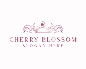 Cherry Cake Baking logo design