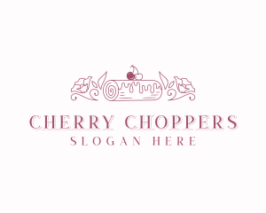 Cherry Cake Baking logo design