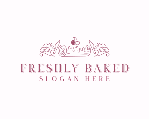 Cherry Cake Baking logo design