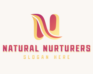 Design Studio Letter N logo design