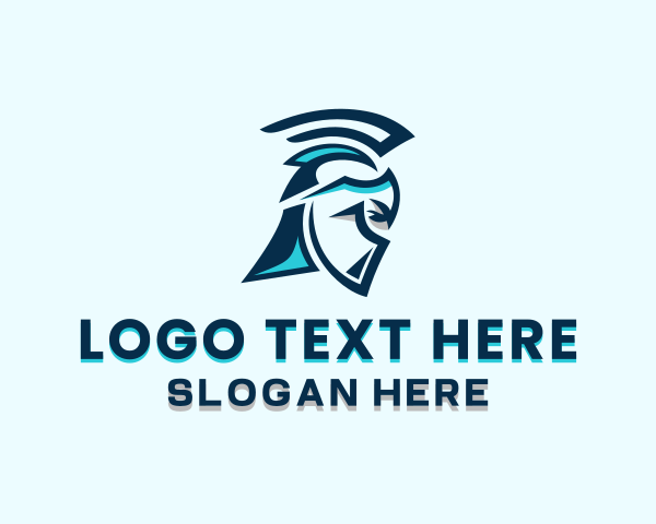 Spartan logo example 3
