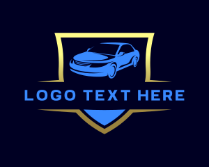 Sedan Car Mechanic Garage logo