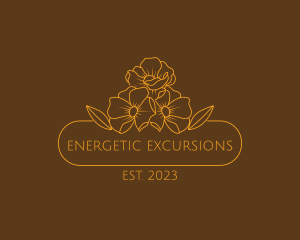 Floral Flower Gardening logo design