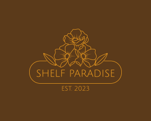 Floral Flower Gardening logo design