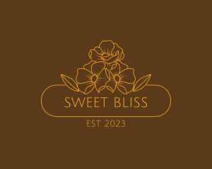 Floral Flower Gardening logo design