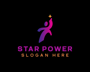 People Star Leadership logo design