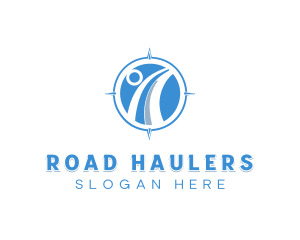 Road Logistics Contractor logo design