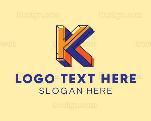 Generic Playful Letter K Logo